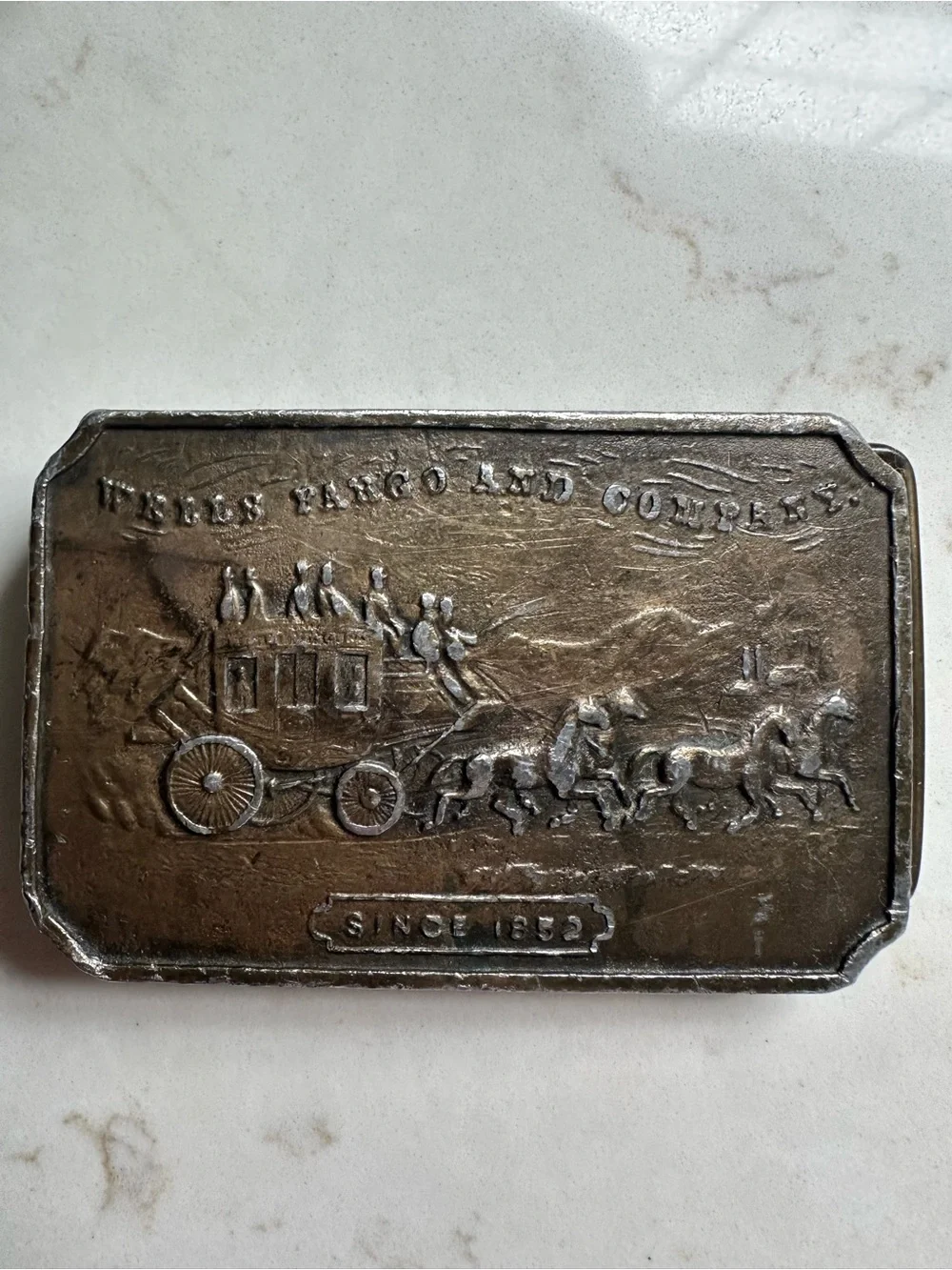 Wells Fargo Vintage Belt Buckle